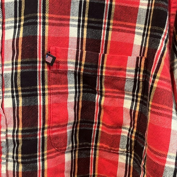 Ralph Lauren Jean co men’s plaid flannel button down shirt size large . - Picture 2 of 6